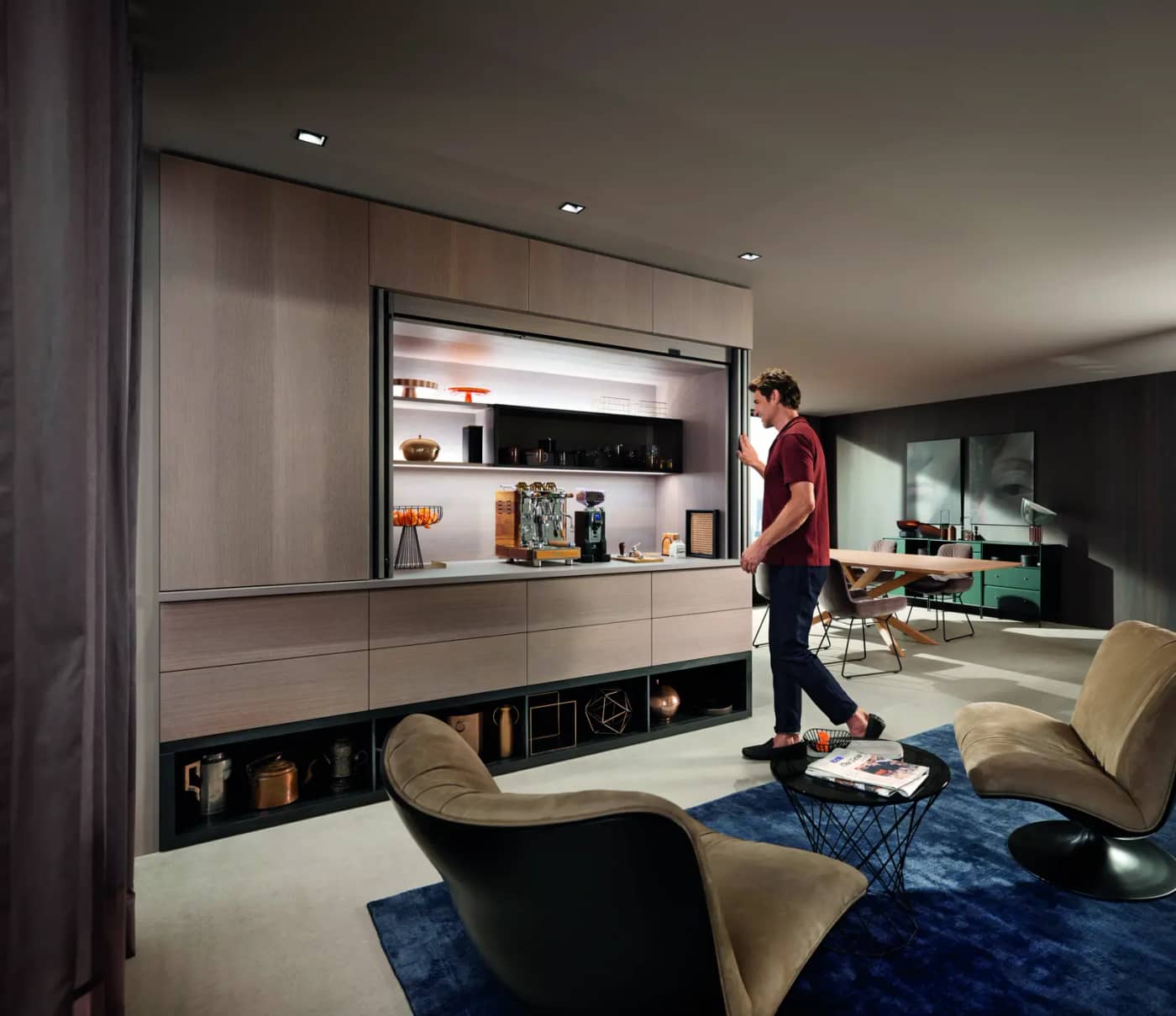 Blum upgrades its Pocket Revego system for ever more modular spaces