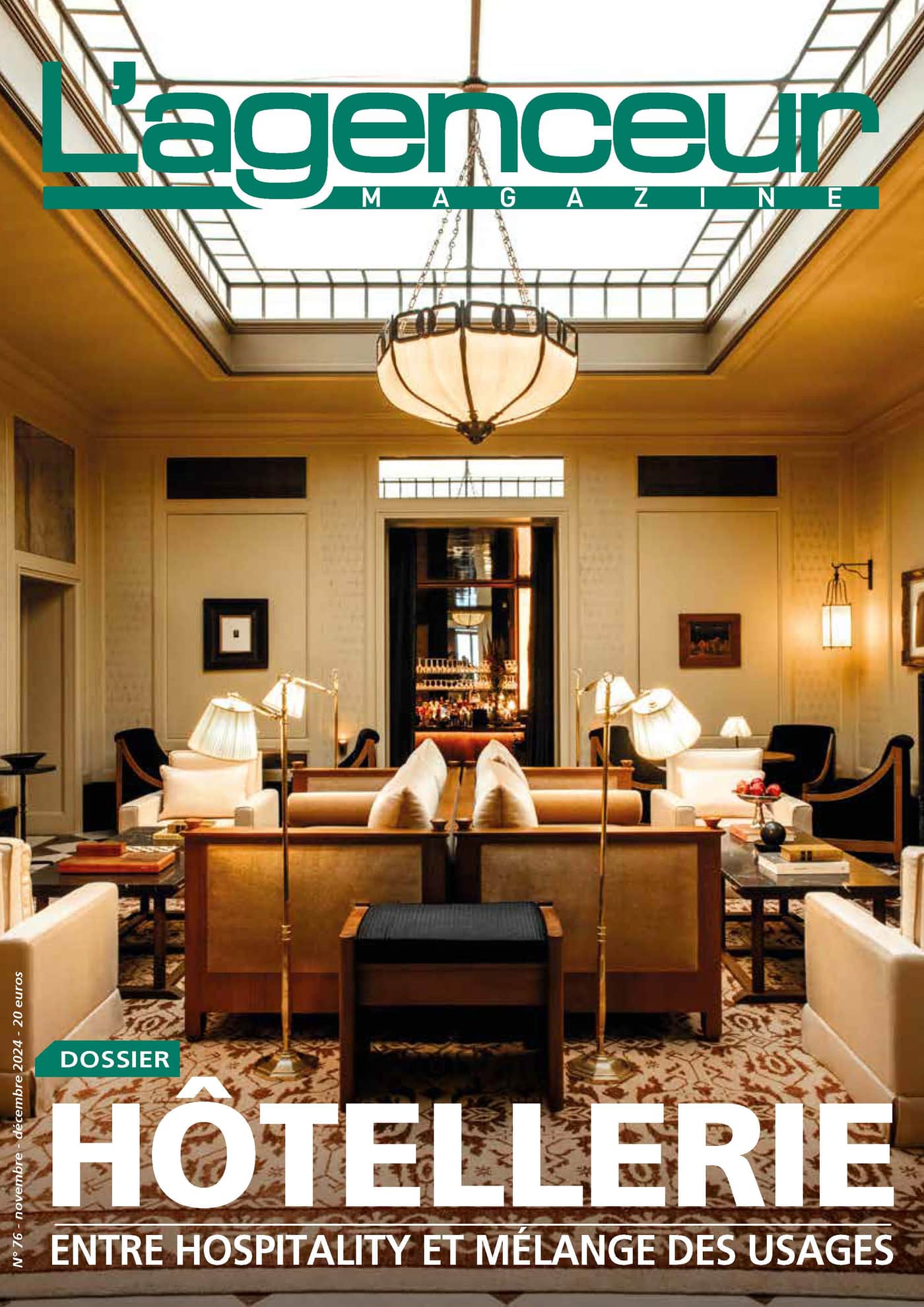 Couverture de L'agenceur n°76