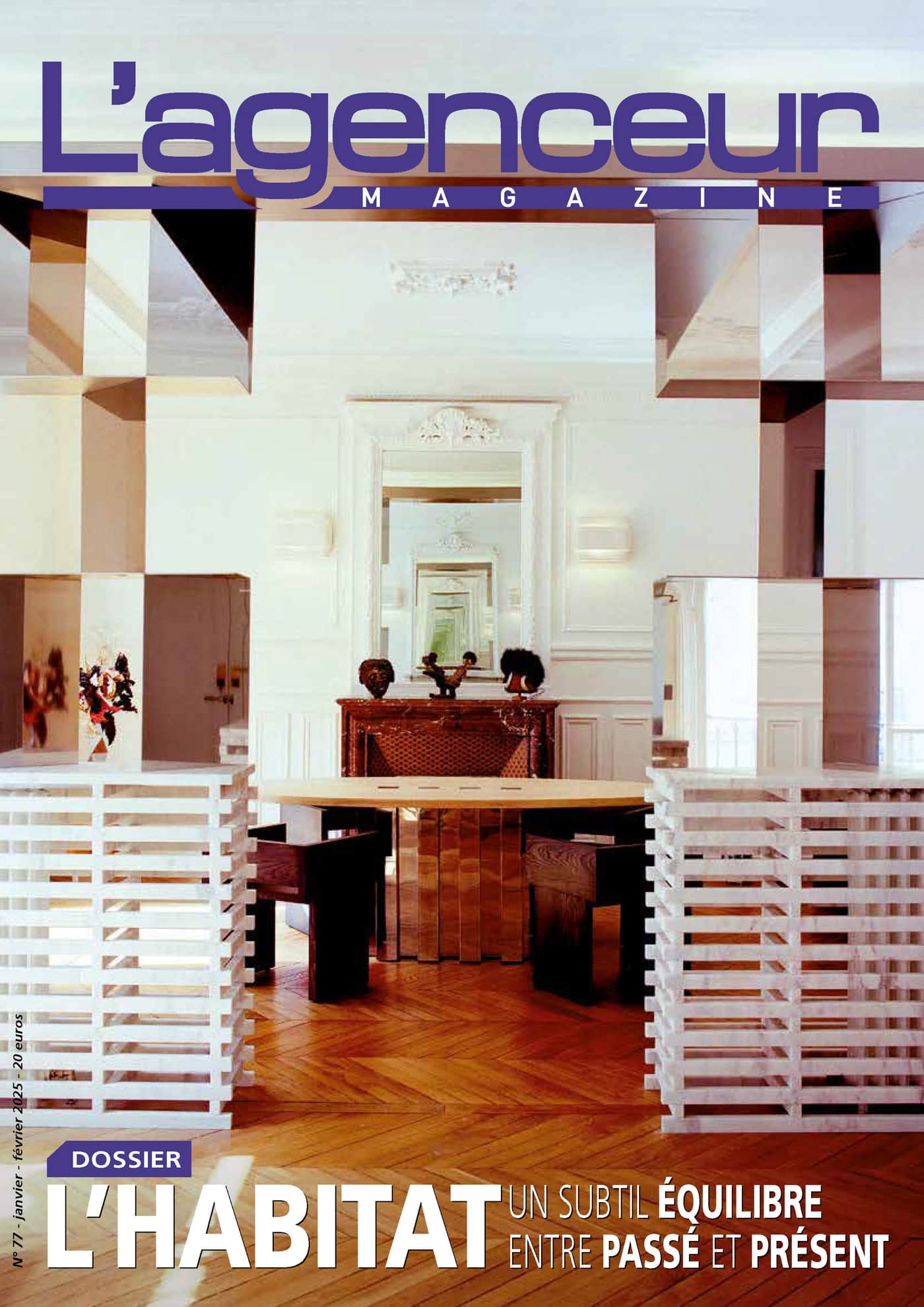 Couverture de L'agenceur n°77
