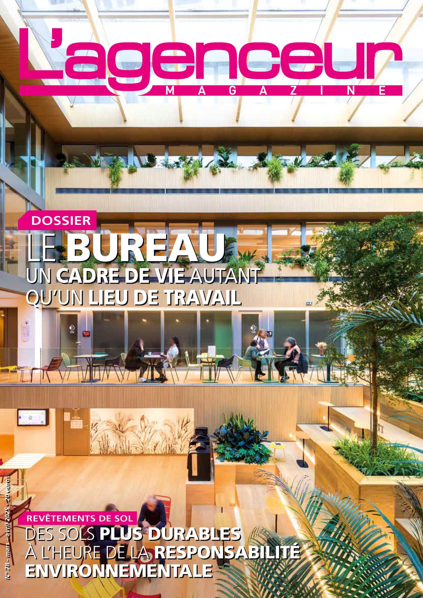 Couverture de L'agenceur n°78