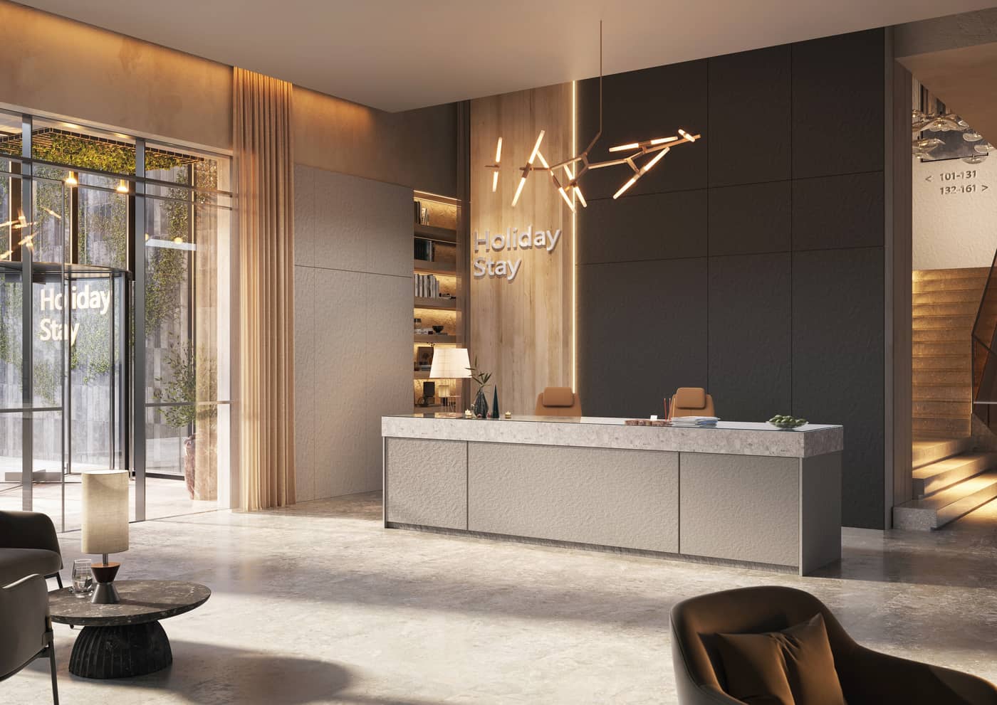 Desert Stone, a new texture for Rauvisio panels Rehau cube
