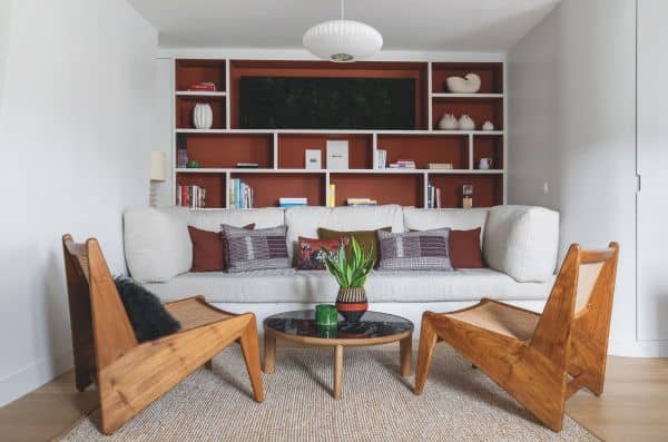 Camille Hermand illumine un petit appartement parisien