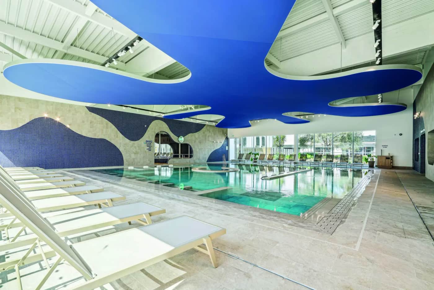 Mercure Quiberon : un plafond sculptural pour sublimer le spa
