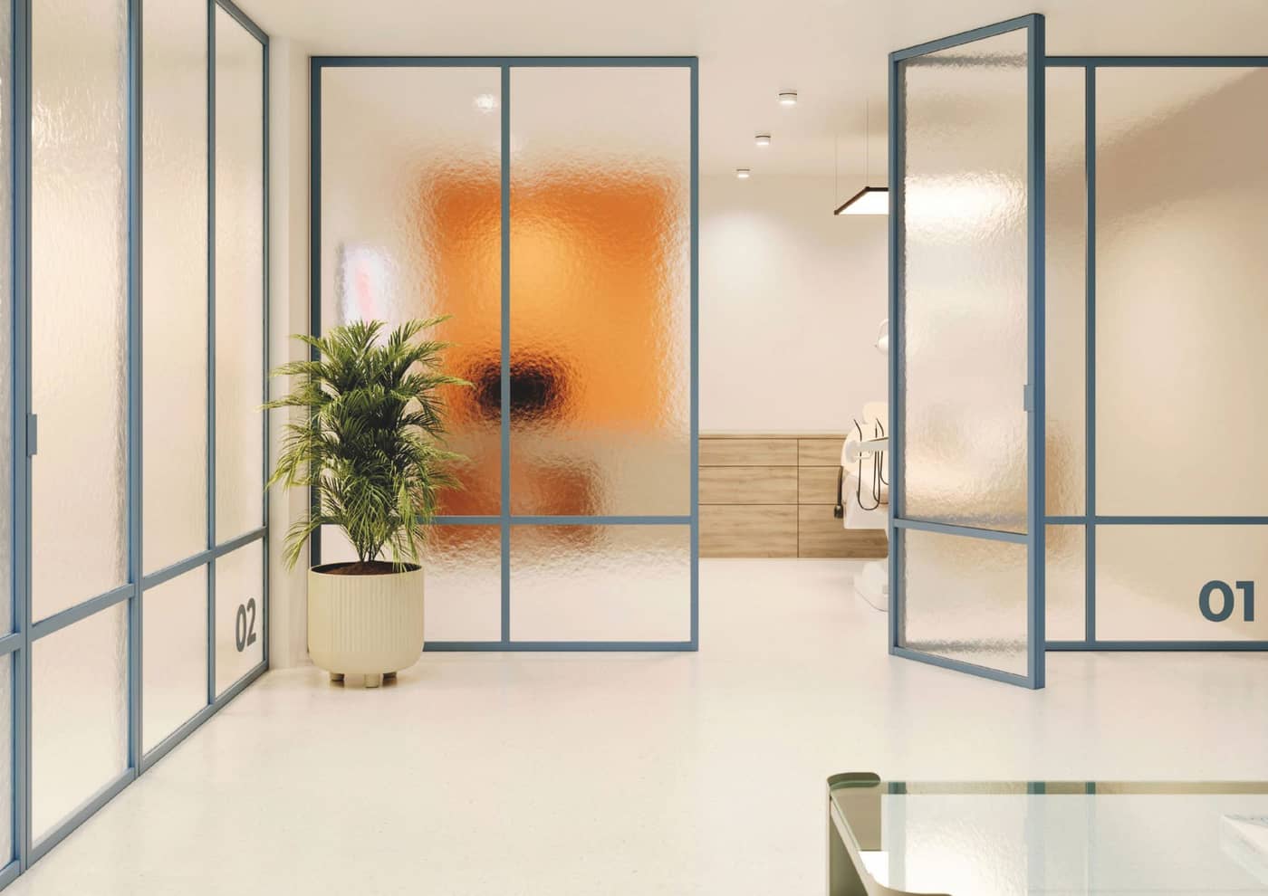 Divina, la verrière minimaliste signée Arlu