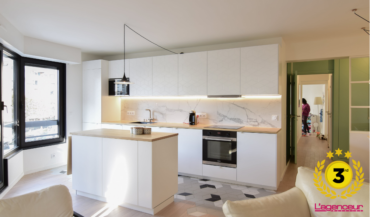AREA STUDIO : aménagement d’un appartement résidentiel à Boulogne-Billancourt